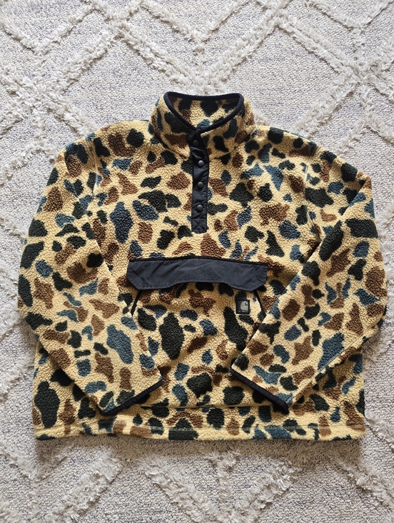 Carhartt Other - Carhartt Men's 2XL Relaxed Fit Fleece Pullover Jacket Camo Sherpa OJ4991-M